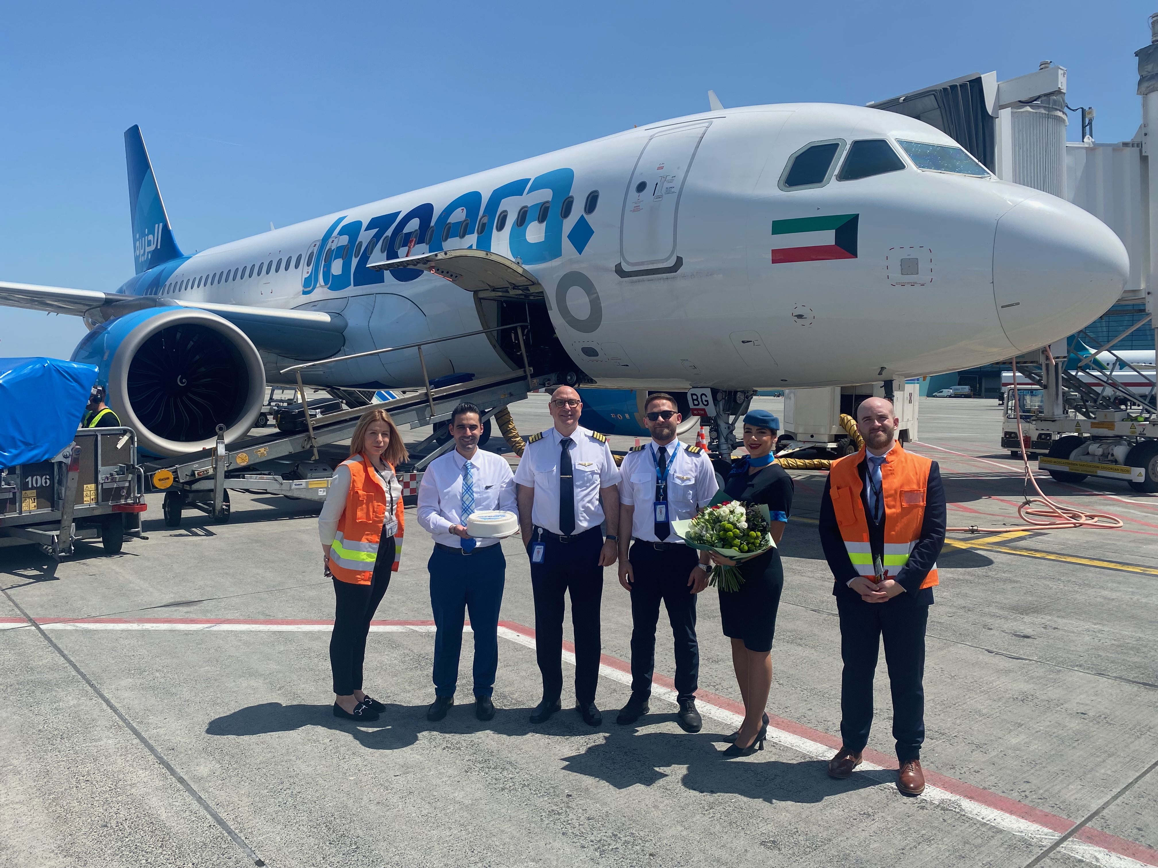 Welcoming Jazeera Airways At Ferenc Liszt International Airport services-card-image