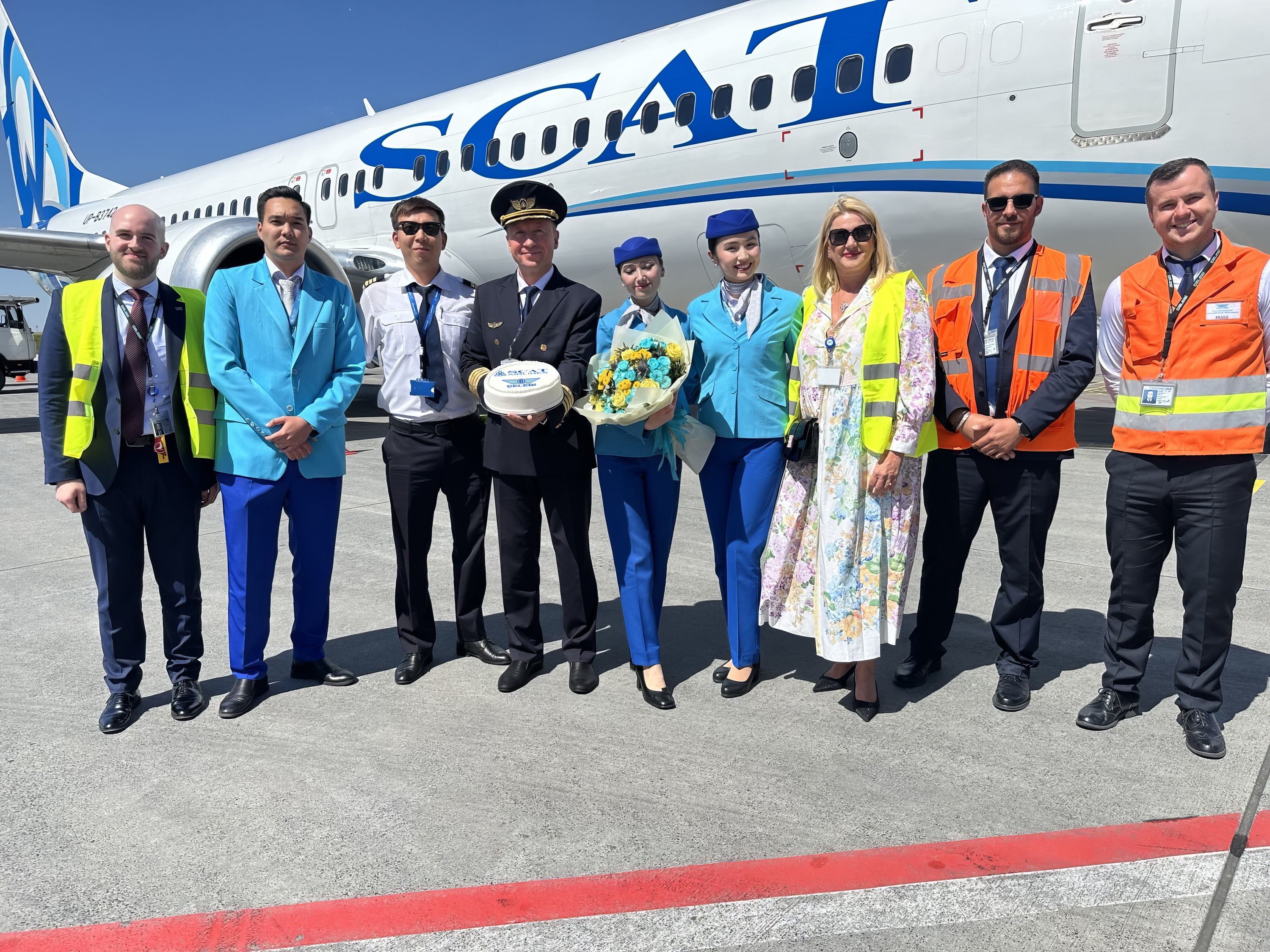 Scat  Airlines’ı Budapeşte’de  Yeni İş Ortağımız Olarak Karşıladık