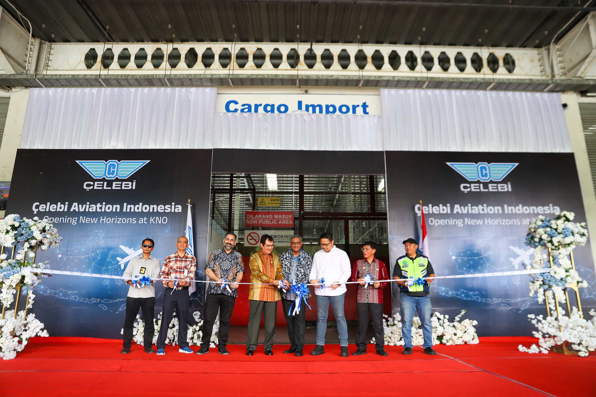 New cargo terminal was opened in Kualanamu, Indonesia