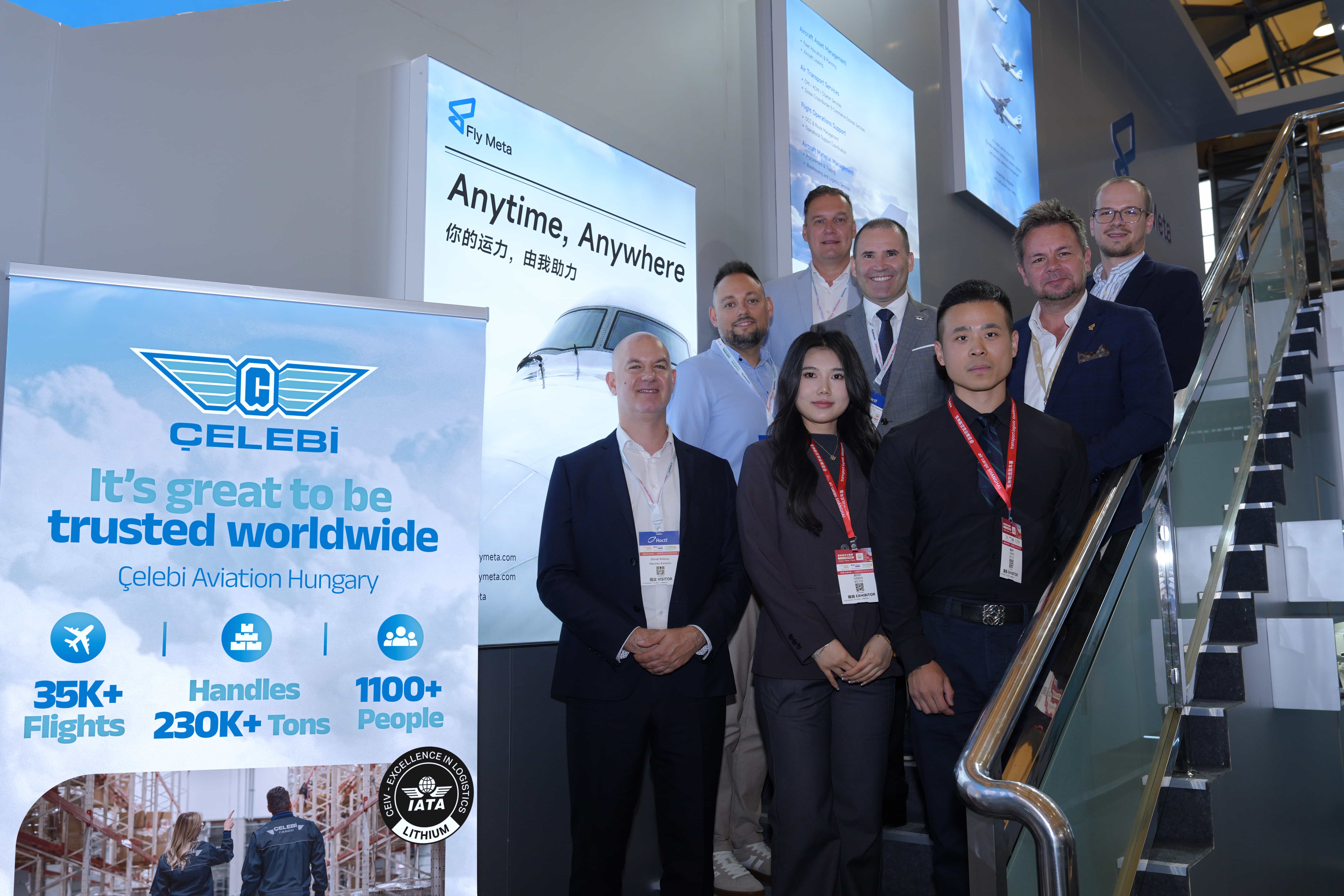 Çelebi Aviation Hungary Joined Transport Logistic & Air Cargo Shanghai 2026